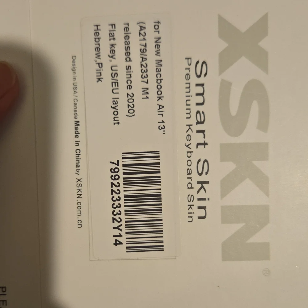 XSKN Pink Keyboard Skin